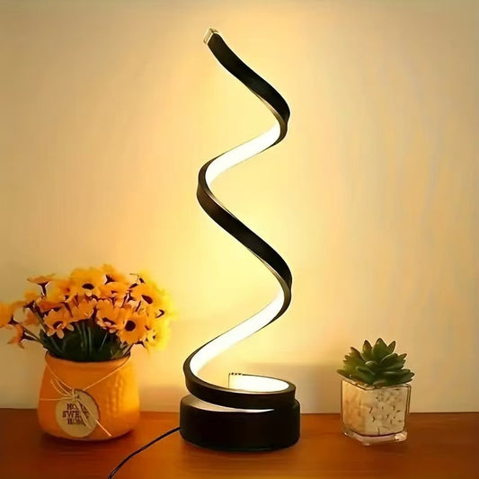Modern Spiral Lamp